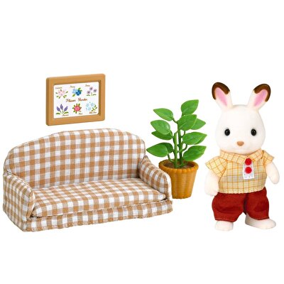 Sylvanian Families Çikolata Kulaklı Tavşan Baba Seti