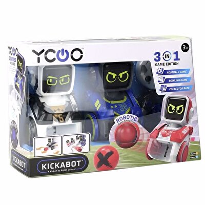 Silverlit Kickabot İkili Set Mavi Beyaz