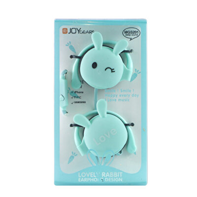 Joygears Tavşan Kulaklık Mavi