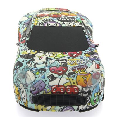 Sürtmeli Sesli ve Işıklı Yarış Arabası JA003