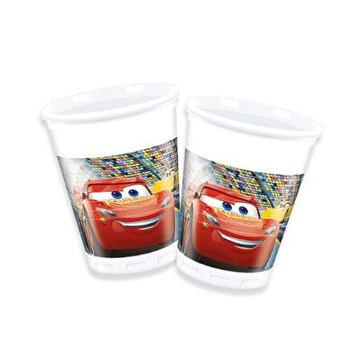 Cars 3 Bardak 8'li