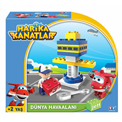 Harika Kanatlar 15 Parça Blok Jett'in Havaalanı