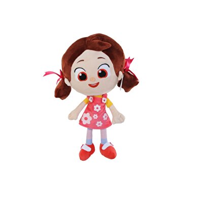 Niloya Çiçekli Müzikli Peluş Bebek 35 cm.