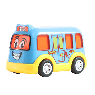 Mavi Çek Bırak Sevimli Araba