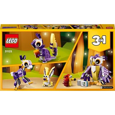 LEGO Creator 3 in 1 Fantastik Orman Yaratıkları 31125