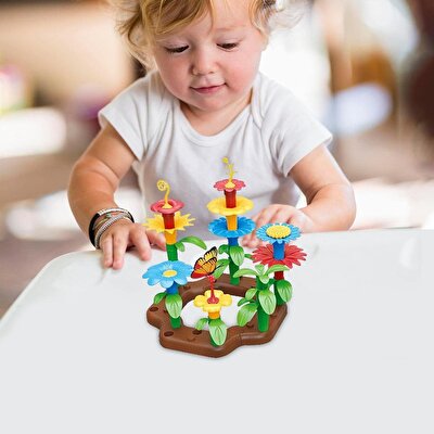 Bahçe Çiçek Yapım Seti 76 Parça