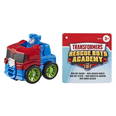 Transformers Rescue Bots Mini Robot Yarışçılar Optimus Prime