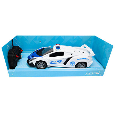 1:16 Ölçekli Uzaktan Kumandalı Şarjlı Polis Ferrari