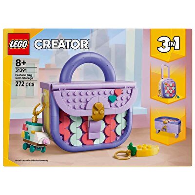 LEGO Creator 3’ü 1 Arada Saklama Bölmeli Tasarım Çanta 31391