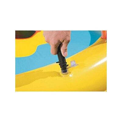 Bestway Kaydıraklı Fiskiyeli Emoji Havuz 237x201x104 cm.