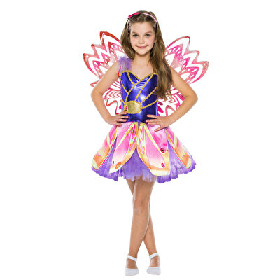 Winx Stella Kostüm Yeni 7-9 Yaş