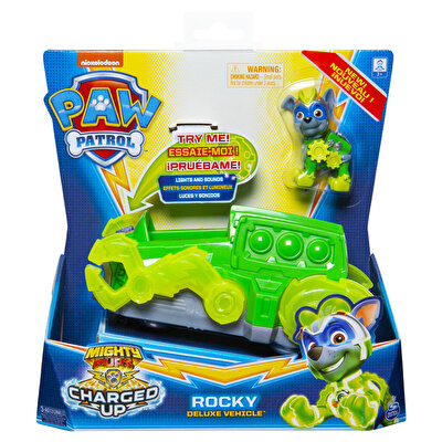 Paw Patrol Işıklı ve Sesli Araçlar Rocky Deluxe (Charged Up)
