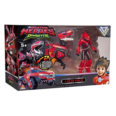Quantum Heroes Dinoster Lucio Park Aksiyon Figür Seti