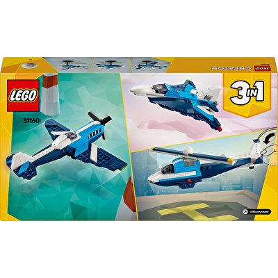 LEGO Creator 3'ü 1 Arada Uçak: Yarış Uçağı 31160