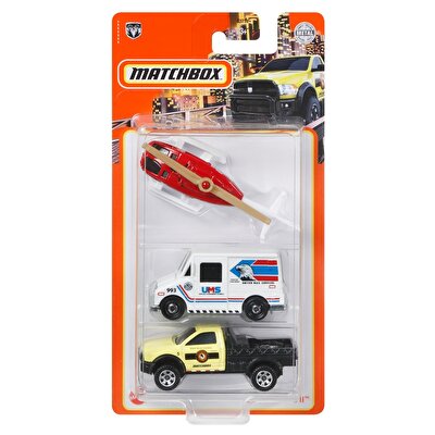 Matchbox Üçlü Araba Seti GWF77