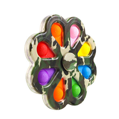 Pop It 8 Parmak Stres Çarkı