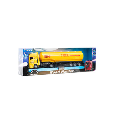 Teama 1:48 Ölçekli Man Kargo Tırı Sarı Tanker