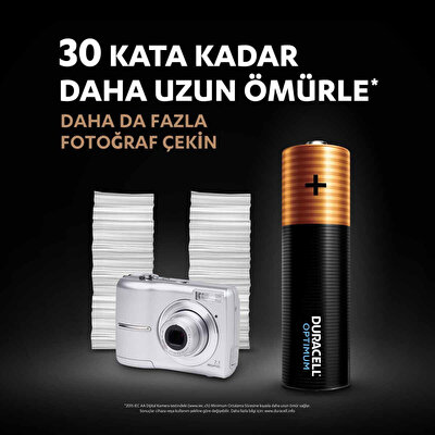 Duracell Optimum 4’lü AA Kalem Pil
