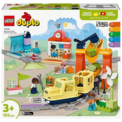 10428 LEGO® DUPLO Büyük İnteraktif Mahalle Treni