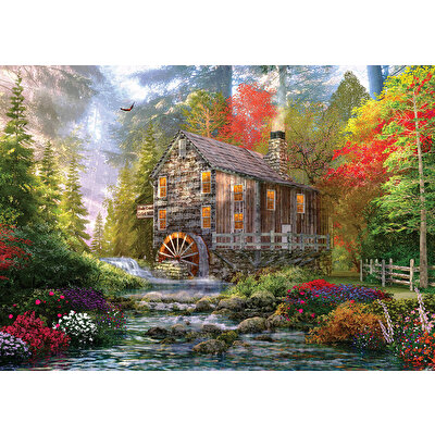 Ks Puzzle 1000 Parça The Old Wood Mill