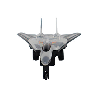 Çek Bırak Savaş Uçakları Gri 12 Cm