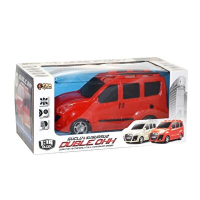 Uzaktan Kumandalı Şarjlı Kırmızı Panelvan Araba