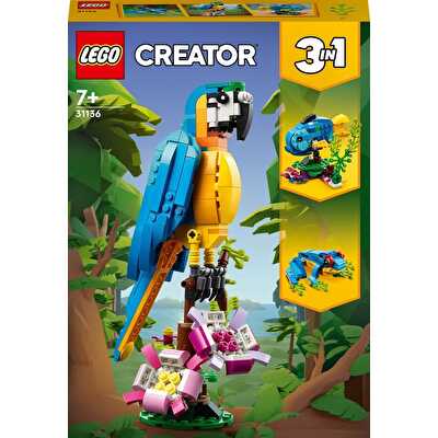 LEGO Creator 3’ü 1 Arada Egzotik Papağan 31136