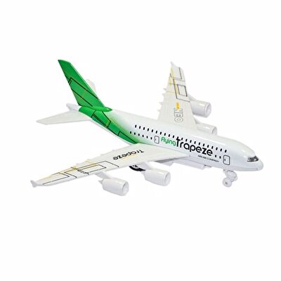 Die Cast Çek Bırak Uçak H180 Yeşil