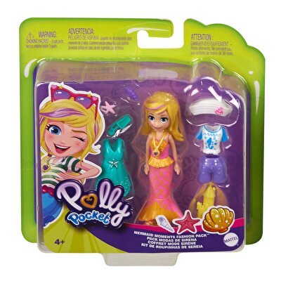 Polly Pocket ve Moda Aksesuarları Seti Denizkızı Temalı GNG72