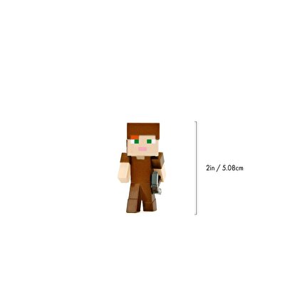Jada Minecraft Figürler Alex In Leather Armor