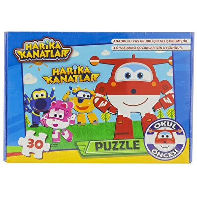 Harika Kanatlar Anaokulu 30 Parça Puzzle