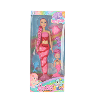 Deni̇z Kızı Bebek Ve Mi̇ni̇k Arkadaşı Kırmızı