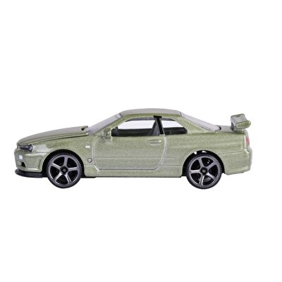 Majorette Japan Serisi Premi̇um Arabalar Nissan Skyline Gt-R (R34) Su Yeşi̇li̇