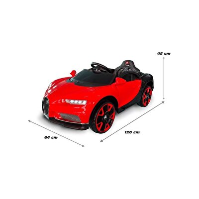 Uzaktan Kumandalı Style 12 Volt Akülü Kırmızı Araba