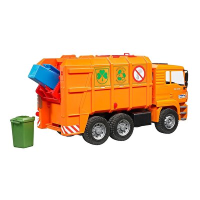 Bruder Man Tga Çöp Kamyonu (Turuncu) BR02760
