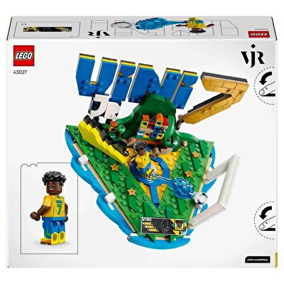 LEGO Editions Vini Jr. Unutulmaz Futbol Anları 43027
