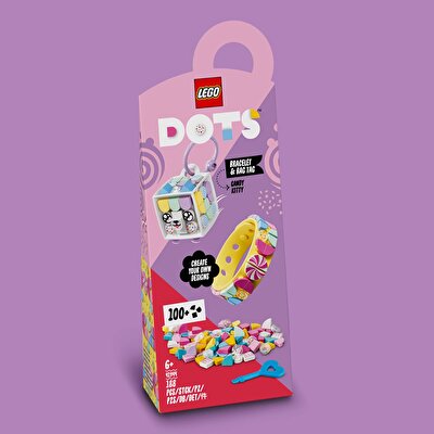 LEGO® Dots Şeker Kedicik Bileklik ve Çanta Süsü 41944