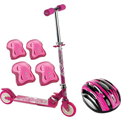 Hattrick SCS 100 Scooter Seti Pembe