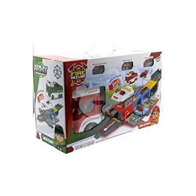 Dönüşen İtfaiye İstasyonu Kırmızı