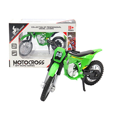 Yeşil Metal 1:18 Motosiklet