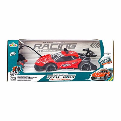 1:16 Ölçekli Şarjlı Racing Car Kırmızı