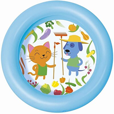 Yuvarlak Bebek Havuzu Mavi