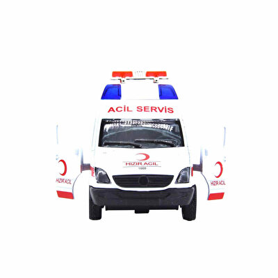Sesli ve Işıklı Acil Çek Bırak Ambulans