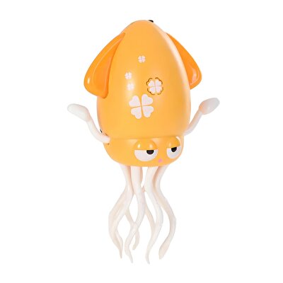 Dansçı Kali Müzikli Işıklı Hareketli Ahtapot Sarı