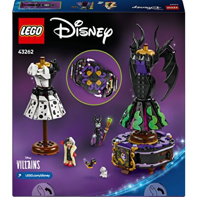 LEGO Malefiz'in ve Cruella De Vil'in Elbiseleri 43262