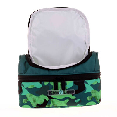 Kaukko Kids&Love Square Dınosaur Beslenme Çantası
