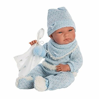 Llorens Nico Con Cojin Celeste 38 cm.