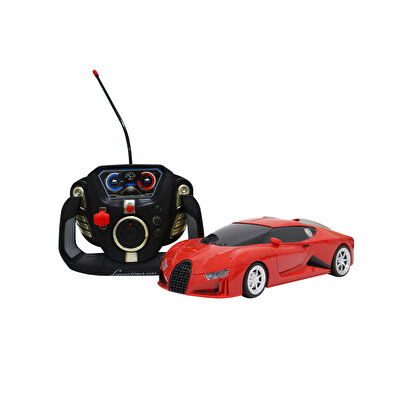 1:18 U.K Direksiyonlu Fantastik A Seri Şarjlı Kırmızı Araba