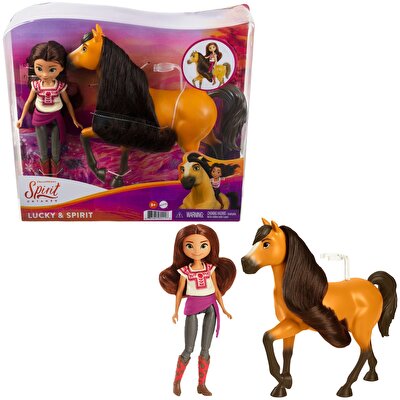 Spirit Bebek ve Güzel Atı Oyun Setleri Lucky ve Spirit GXF21