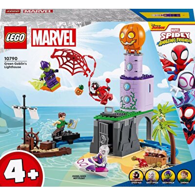 LEGO Spider-Man Spidey Ekibi Yeşil Goblinin Deniz Fenerinde 10790